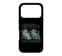 Custodia per iPhone 17 Pro Vintage Florida Respect The Locals Nature Manatee Crocodile