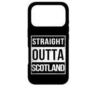 Custodia per iPhone 17 Pro Vintage Funny Straight Outta Scotland UK Great Britain