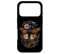 Custodia per iPhone 17 Pro Vintage Monarca Farfalla Fiammata Stella Fiore Ragazza Pianta