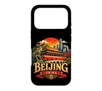 Custodia per iPhone 17 Pro Vintage Pechino Cina Viaggio Souvenir Landmark Gift