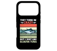 Custodia per iPhone 17 Pro Vintage pensano che io sia pazzo, ma mi piace solo il tonno rosso