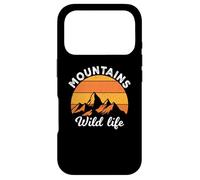 Custodia per iPhone 17 Pro Vintage Retro Mountains Outdoor Wildlife Mountain Adventure