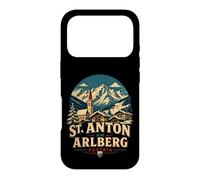 Custodia per iPhone 17 Pro Vintage St. Anton am Arlberg Austria Viaggio Landmark Gift