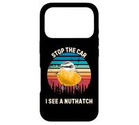 Custodia per iPhone 17 Pro Vintage Stop The Car I See A Picchio muratore Uccello Animali Amante