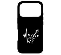 Custodia per iPhone 17 Pro Violino Heartbeat Line Orchestra Music Lover