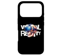 Custodia per iPhone 17 Pro Virtual Reality Skull VR Gamer Futuristic Art
