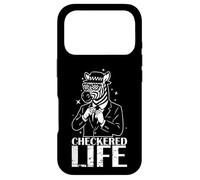 Custodia per iPhone 17 Pro Vita a scacchi Zebra Ska Style
