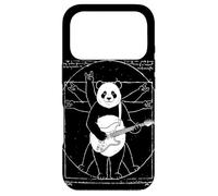 Custodia per iPhone 17 Pro Vitruvian Rock Panda, Leonardo di Vinci, Arte, Musica, Divertimento