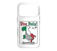 Custodia per iPhone 17 Pro Viva Italia Bandiera Italiana Mappa Uccelli Grafica Capolavoro Design