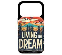 Custodia per iPhone 17 Pro Vivere il sogno con bel costume da foresta e montagne