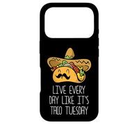 Custodia per iPhone 17 Pro Vivi ogni giorno come se fosse il martedì dei taco - Amante del cibo messicano
