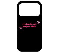 Custodia per iPhone 17 Pro Viviendo Mi Mejor Vida Español Living My Best Life Spagnolo