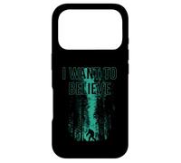 Custodia per iPhone 17 Pro Voglio credere al paranormale del Bigfoot