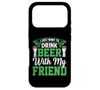 Custodia per iPhone 17 Pro Voglio solo bere birra con il mio amico St Patricks Day Fun