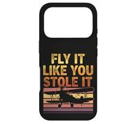 Custodia per iPhone 17 Pro Vola come se l'avessi rubato Pilot Retro