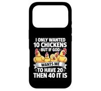 Custodia per iPhone 17 Pro Volevo solo 10 polli, ma se Dio vuole che ne abbia 20