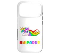 Custodia per iPhone 17 Pro Warning May Spontaneously Start Talking About Unicorns Gift