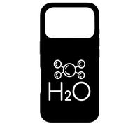 Custodia per iPhone 17 Pro Water H2O Chemistry Molecule Structure Design