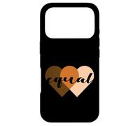 Custodia per iPhone 17 Pro We Are All Equal One People One Heart, Equality Unity Hearts