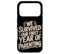Custodia per iPhone 17 Pro We Survived Our First Year Of Parenting Nuovi genitori