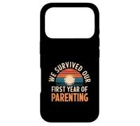 Custodia per iPhone 17 Pro We Survived Our First Year Of Parenting Nuovi genitori -