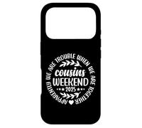 Custodia per iPhone 17 Pro We're Trouble When We're Together Funny Cousins Weekend 2025