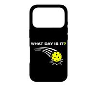 Custodia per iPhone 17 Pro What day is it? Divertente giocatore di pickleball