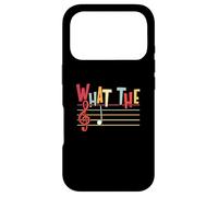 Custodia per iPhone 17 Pro What The F Funny Clef Note Music Humor Musician Gift