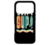 Custodia per iPhone 17 Pro What's SUP Surf Stand Up Paddle Board Vintage Supboard