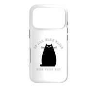 Custodia per iPhone 17 Pro When all else fails, hug your cat