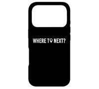 Custodia per iPhone 17 Pro Where To Next? - Funny Travel Gift For Women For Backpacker