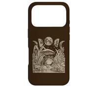Custodia per iPhone 17 Pro Whimsy Goth Fairycore Witchy Frog Mushroom Moon Vintage