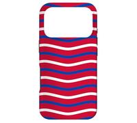 Custodia per iPhone 17 Pro White Blue Red Netherlands Tricolor Dutch Language Pattern
