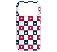 Custodia per iPhone 17 Pro White Blue Red United States Washington Western Pattern