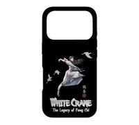 Custodia per iPhone 17 Pro White Crane/L'eredità di Fang Chi/Manga Style Design