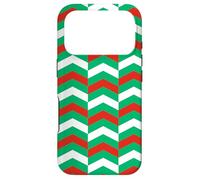 Custodia per iPhone 17 Pro White Green Red Bulgaria Tricolor Vertical Sofia Pattern