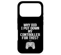 Custodia per iPhone 17 Pro Why Did I Put Down My Controller For This Console Gamer Meme