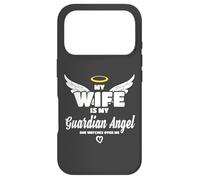 Custodia per iPhone 17 Pro Wife Is My Angel She Watches Over Me In Memory