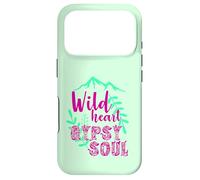 Custodia per iPhone 17 Pro Wild Heart Gypsy Soul Boho Mountain Nature Design
