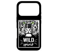 Custodia per iPhone 17 Pro Wild Spirit Tiger Quotes Summer Illustration Graphic Design