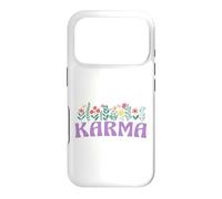 Custodia per iPhone 17 Pro Wildflower Floral KARMA Nome Festa della mamma Donne