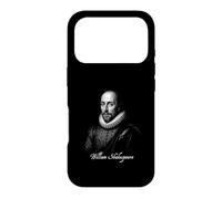 Custodia per iPhone 17 Pro William Shakespeare Rinascimento Poeta Ritratto Iconico