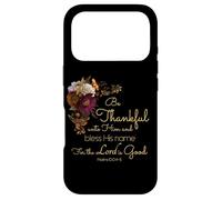 Custodia per iPhone 17 Pro Women’s Christian Faith Floral Bible Faith Verse Be Thankful