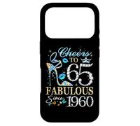 Custodia per iPhone 17 Pro Womens Cheers to 65 Years Old EST 1960 65th Birthday Queen