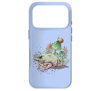 Custodia per iPhone 17 Pro Womens Girls Cottagecore Magical Frog Toad Snail Goblincore