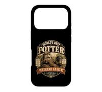 Custodia per iPhone 17 Pro Worlds Best Fotter Funny Lontra Backyard Dad Weekend Habitat