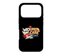 Custodia per iPhone 17 Pro Wound Care Crew Leopard Nursing Ferita Ostomia Infermiera WCN RN