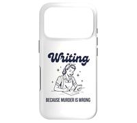 Custodia per iPhone 17 Pro Writing Funny Story Teller Women Ficiton