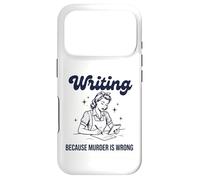 Custodia per iPhone 17 Pro Writing Funny Story Teller Women Ficiton