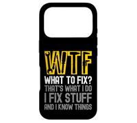 Custodia per iPhone 17 Pro WTF Cosa risolvere Questo è quello che faccio Risolvo cose e so cosa